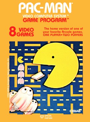 Pac-Man [Atari] Cover Art