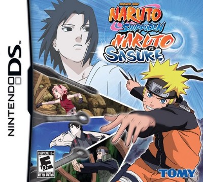 Naruto Shippuden: Naruto vs Sasuke Cover Art