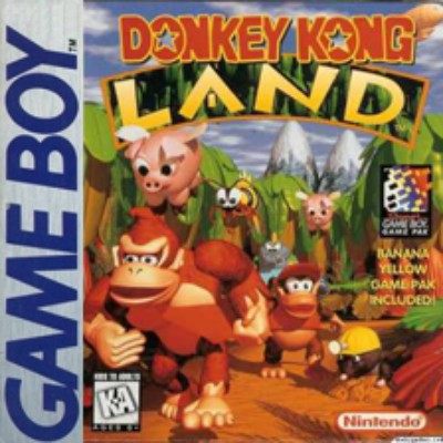 Donkey Kong Land Cover Art