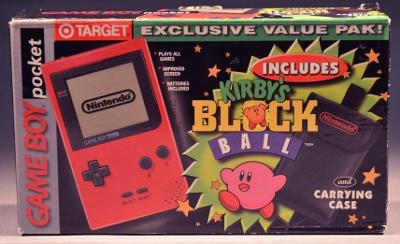 Game Boy Pocket Red Kirby S Block Ball Target Exclusive Value Price Game Boy