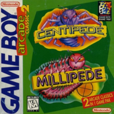 Arcade Classics #2: Centipede, Millipede Cover Art