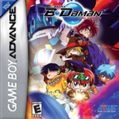 Battle B-Daman: Fire Spirits! Cover Art