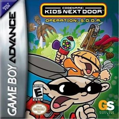 Codename: Kids Next Door: Operation S.O.D.A. Cover Art