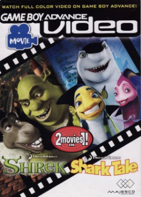 GBA Video: Shrek / Shark Tale Cover Art