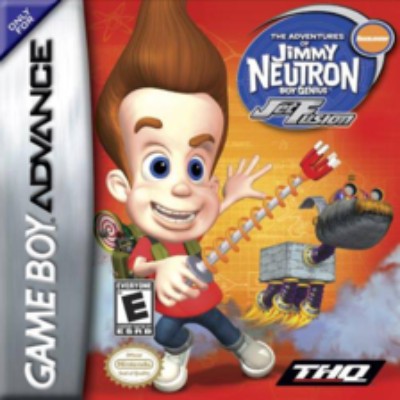 Jimmy Neutron Boy Genius: Jet Fusion Cover Art