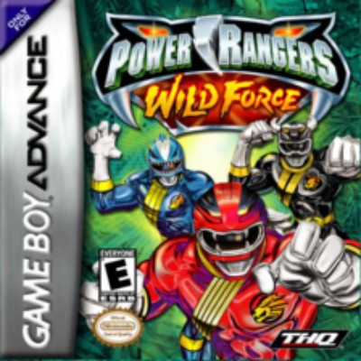 Power Rangers: Wild Force Cover Art