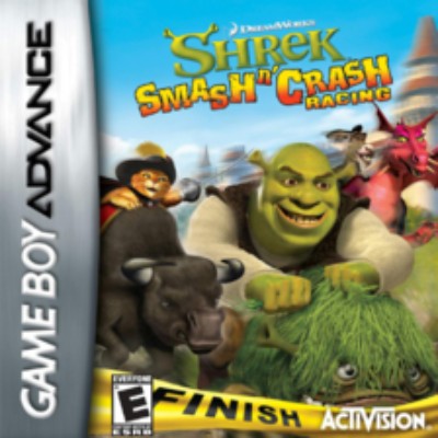 Shrek: Smash n' Crash Racing Cover Art