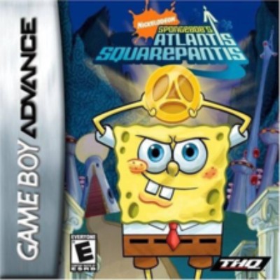 SpongeBob's Atlantis Squarepantis Cover Art