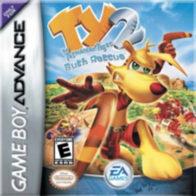 Ty the Tasmanian Tiger 2: Bush Rescue Cover Art