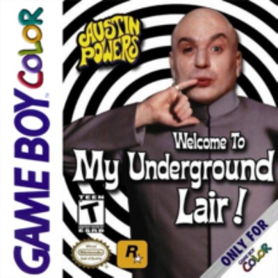 Austin Powers: Welcome to my Underground Lair! Cover Art