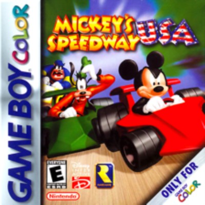 Mickey's Speedway USA Cover Art