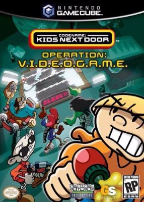 Codename: Kids Next Door: Operation V.I.D.E.O.G.A.M.E. Cover Art