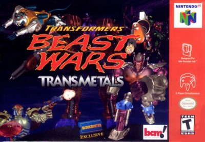 Transformers Beast Wars: Transmetals Cover Art