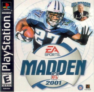 Madden NFL 2001 Cover Art