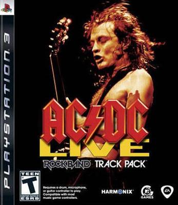 AC/DC Live: Rock Band Track Pack Cover Art
