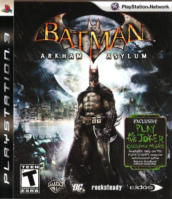 Batman: Arkham Asylum Cover Art