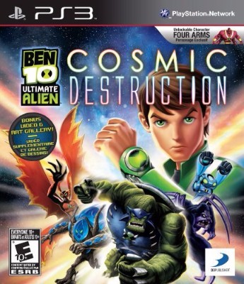 Ben 10: Ultimate Alien Cosmic Destruction Cover Art