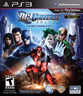 DC Universe Online Cover Art