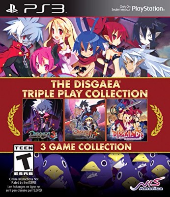 Disgaea Triple Play Collection Cover Art