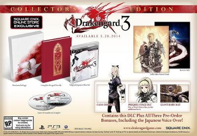 Drakengard 3 [Collector's Edition] Cover Art