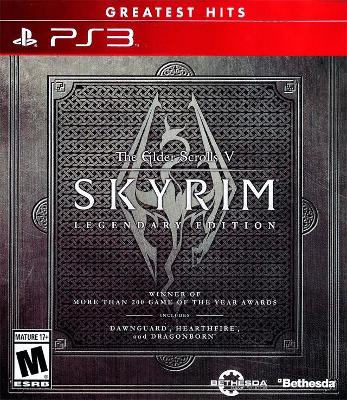 Elder Scrolls V: Skyrim [Legendary Edition] [Greatest Hits] Cover Art