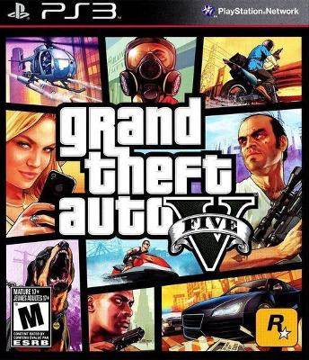 Grand Theft Auto V Cover Art