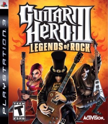 Guitar Hero III: Legends of Rock Cover Art