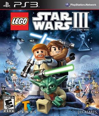 LEGO Star Wars III: The Clone Wars Cover Art