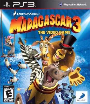 Madagascar 3 Cover Art
