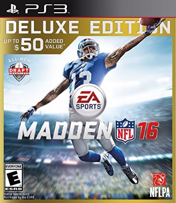 Madden NFL 16 [Deluxe Edition] Cover Art