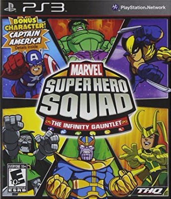 Marvel Super Hero Squad: The Infinity Gauntlet Cover Art