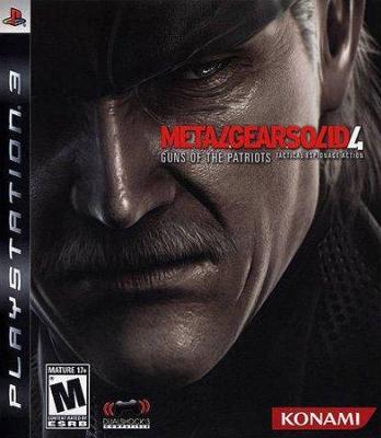 Metal Gear Solid 4: Guns of the Patriots Cover Art