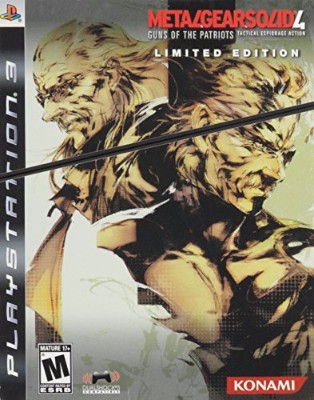 Metal Gear Solid 4: Guns of the Patriots [Limited Edition] Cover Art
