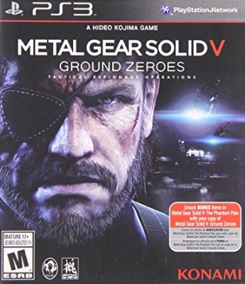 Metal Gear Solid V: Ground Zeroes Cover Art
