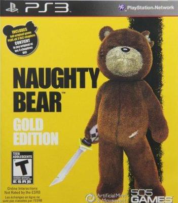 Naughty Bear [Gold Edition] Cover Art