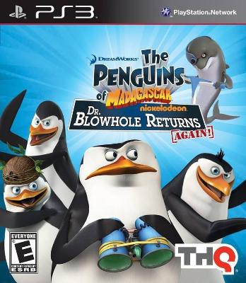 Penguins of Madagascar: Dr. Blowhole Returns Cover Art