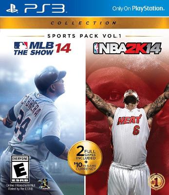 PlayStation Sports Pack Volume 1: MLB 14 The Show & NBA 2K14 Cover Art