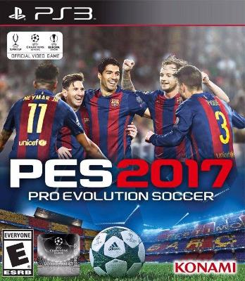 Pro Evolution Soccer 2017 Cover Art