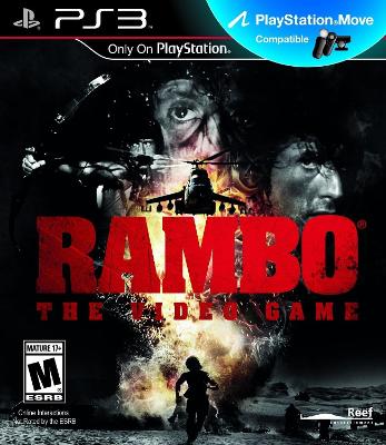 Rambo: The Video Game Cover Art