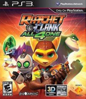 Ratchet & Clank: All 4 One Cover Art