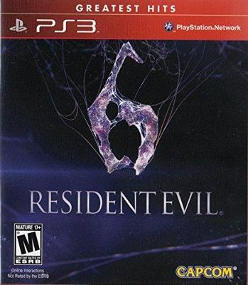 Resident Evil 6 [Greatest Hits] Cover Art