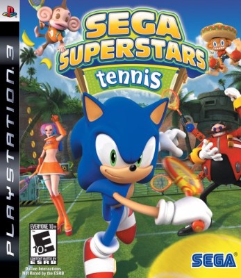 Sega Superstars Tennis Cover Art