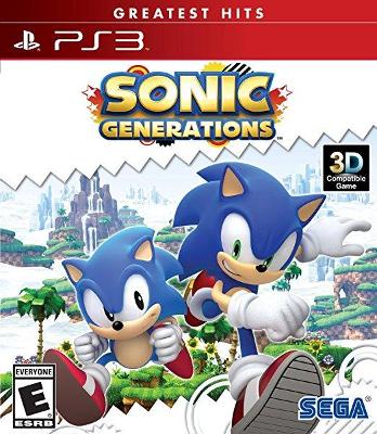 Sonic Generations [Greatest Hits] Cover Art