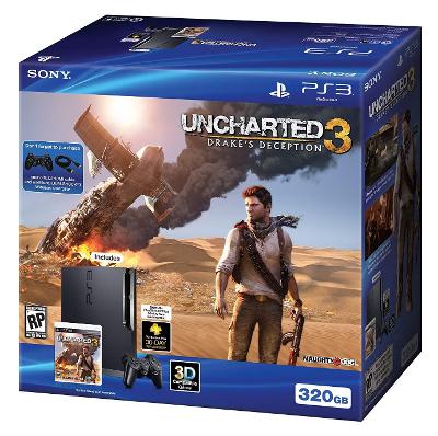 Sony Playstation 3 [320 GB] [Uncharted 3 Bundle] Cover Art