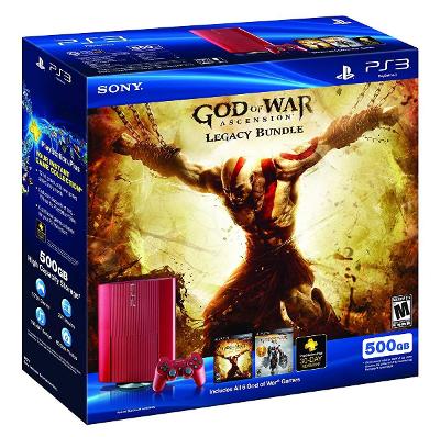 Sony Playstation 3 [500 GB] [God of War Ascension Legacy Bundle] Cover Art