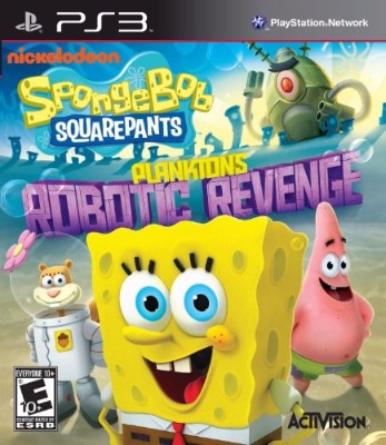 SpongeBob SquarePants: Plankton's Robotic Revenge Cover Art
