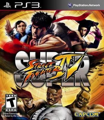 Super Street Fighter IV Cover Art