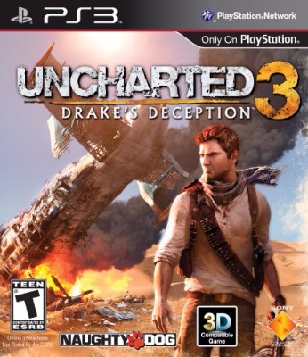 Uncharted 3: Drake's Deception Cover Art