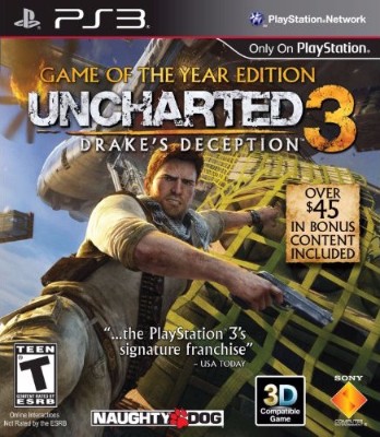 Uncharted 3: Drake's Deception [Game of the Year Edition] Cover Art