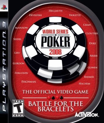 World Series Of Poker 2008 Cover Art